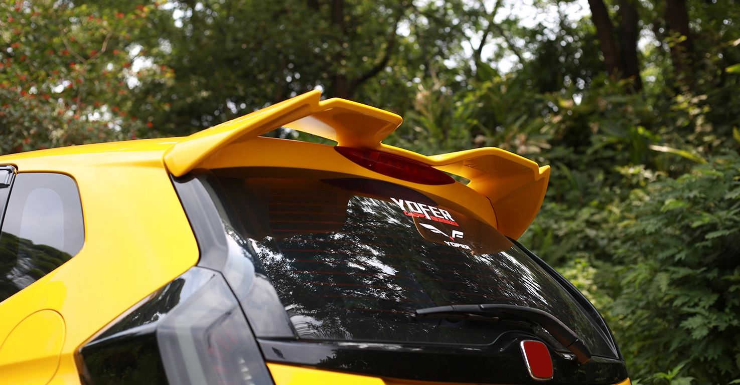Honda Fit GK5 2016 Body Kit Rear Spoiler