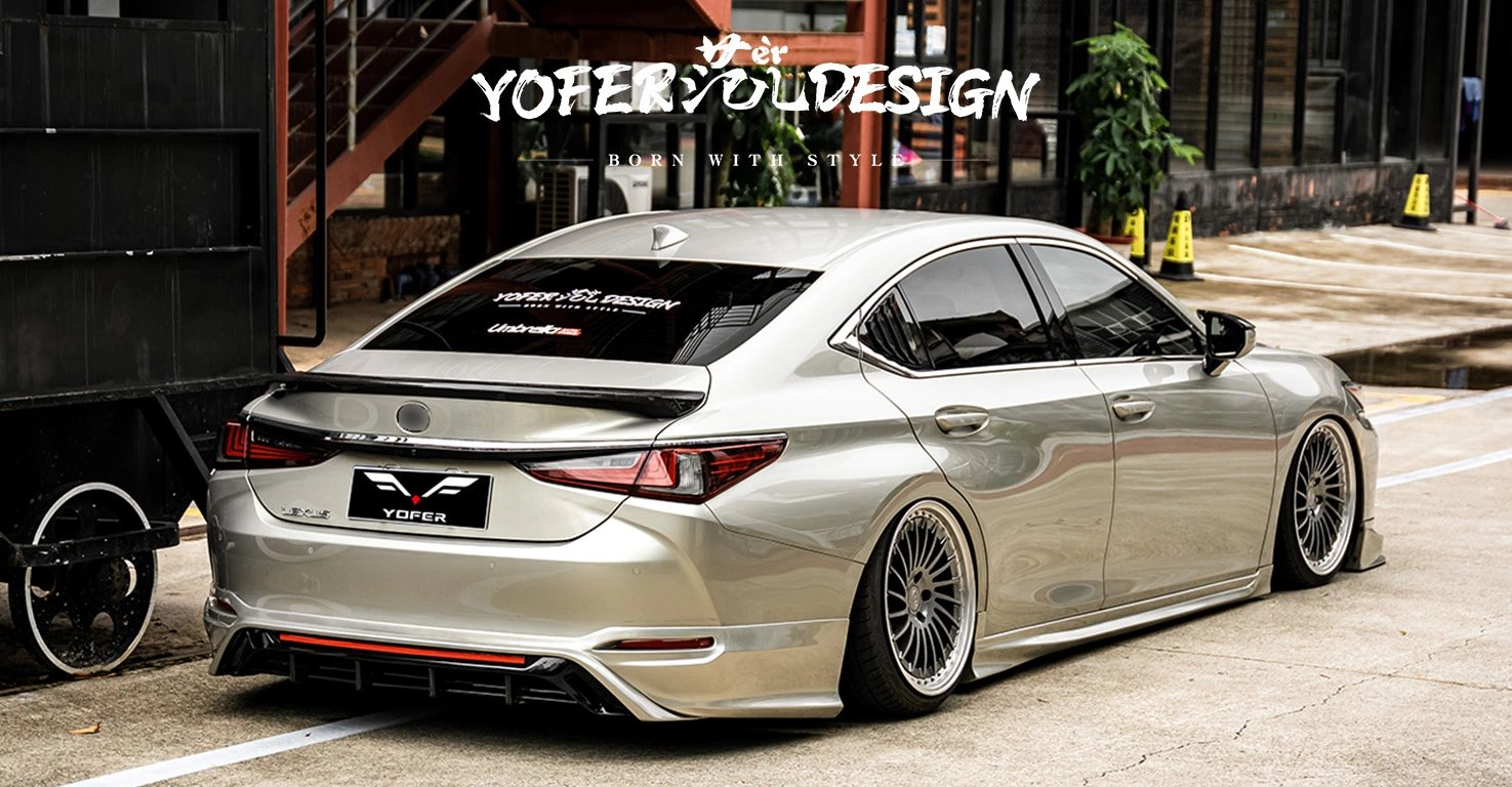 Lexus ES 2019 Body Kit Rear Diffuser