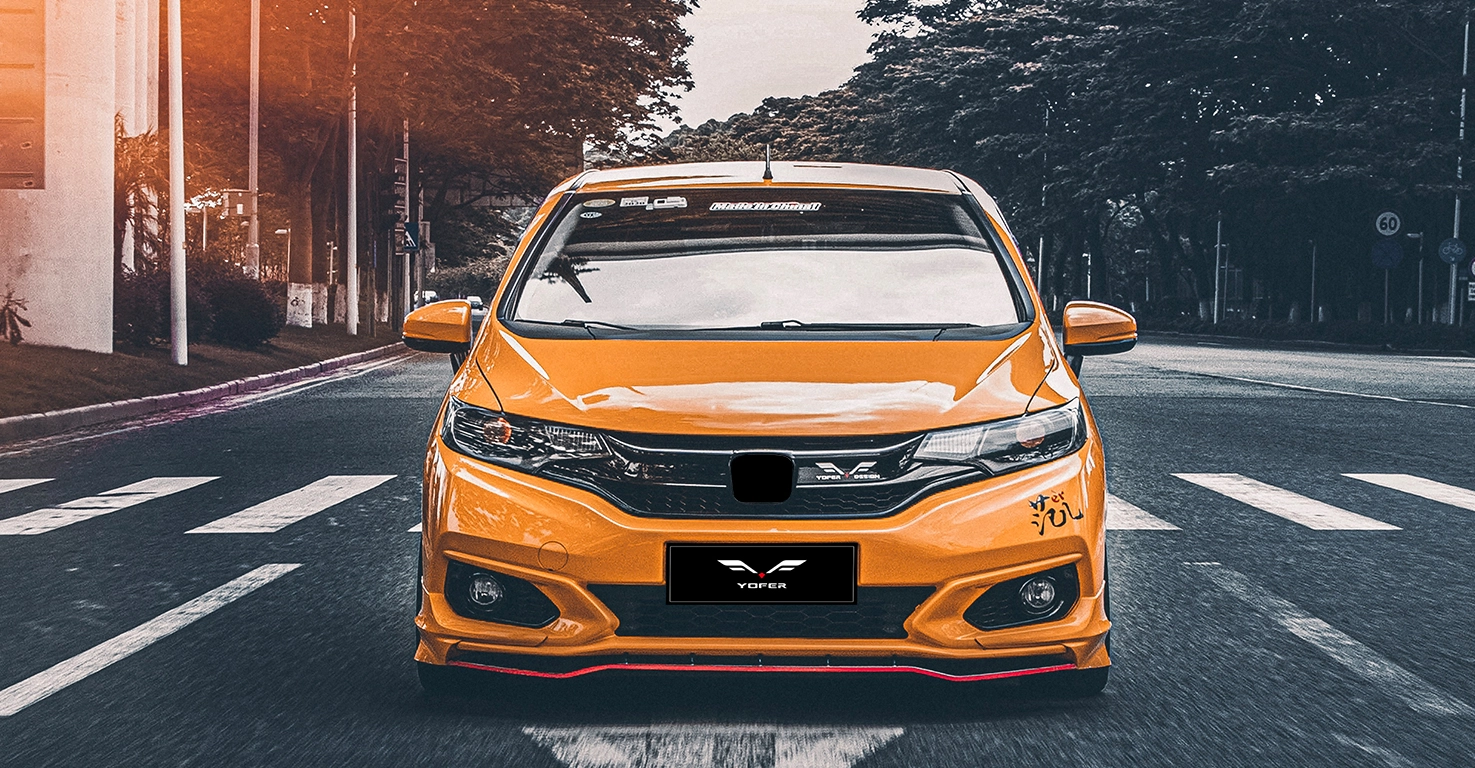 Honda Fit GK5 2016 Body Kit Front Lip