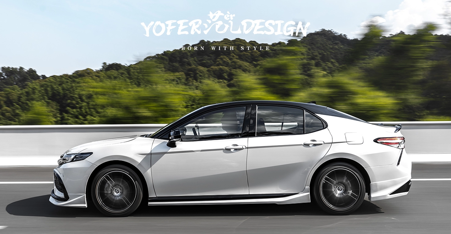 Toyota Camry 2021 SE Body Kit Side Skirts View