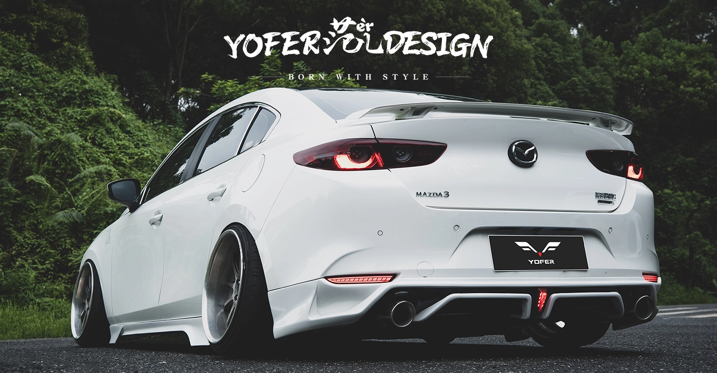 Mazda 3 Series 2020 Body Kit Rear Diffuser