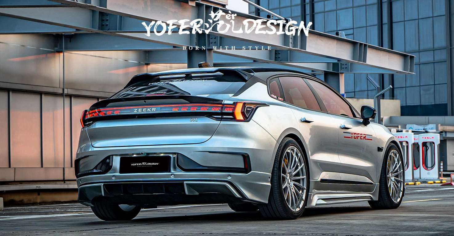 ZEEKR 001 2021 Body Kit Rear View