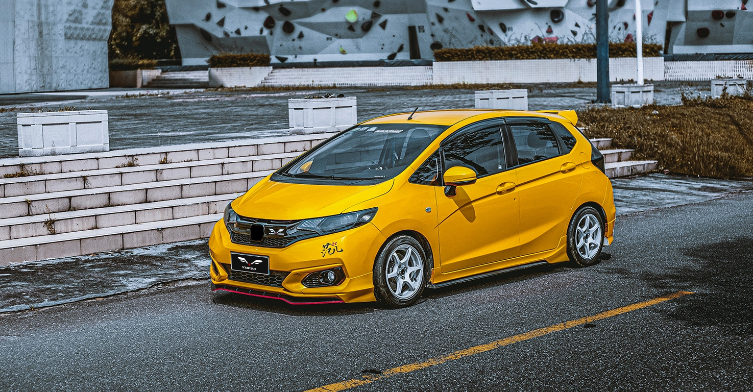 Honda Fit GK5 2016 Body Kit Side Skirt