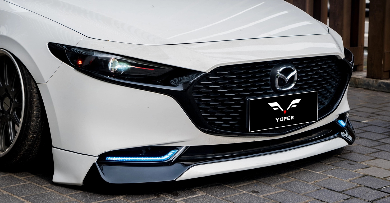 Mazda 3 Series 2020 Body Kit Front Lip Close Up