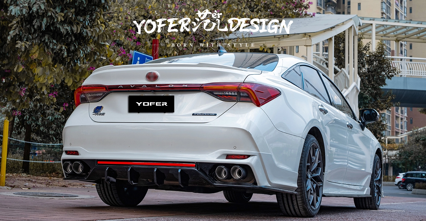 Toyota Avalon 2019 Body Kit Rear Diffuser View