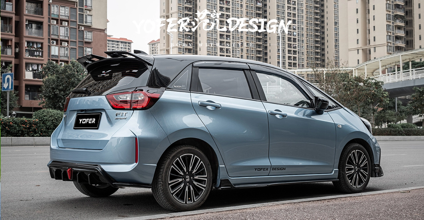 Honda Fit GR9 2020 Body Kit Side Skirts