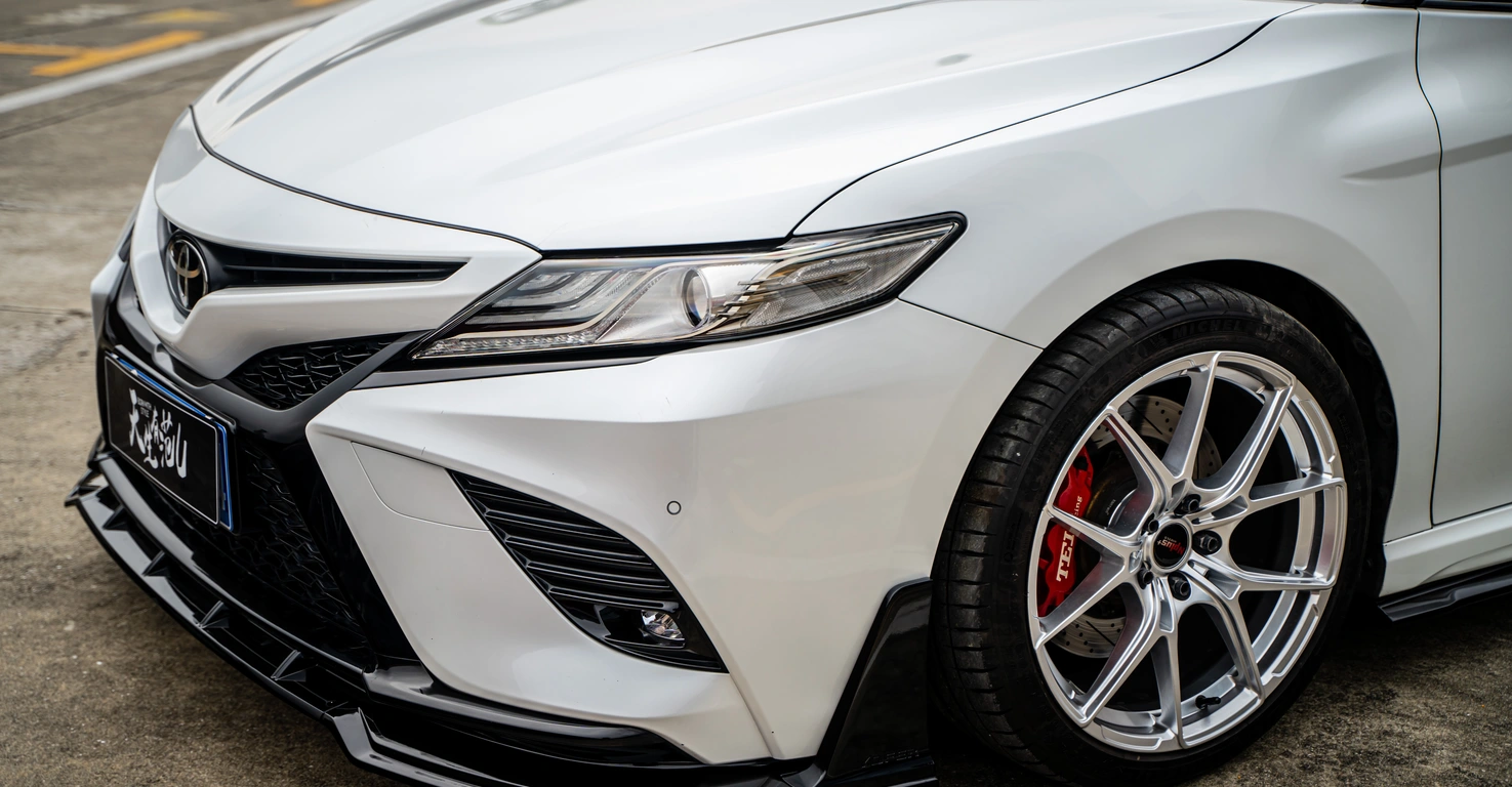 Toyota Camry 2018 Body Kit Front Lip View