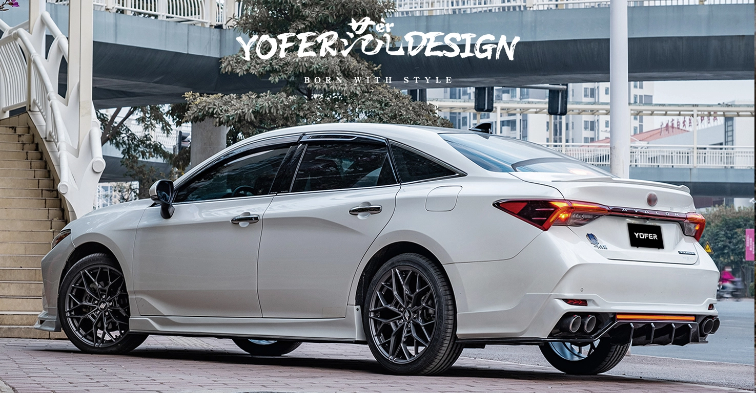 Toyota Avalon 2019 Body Kit Side Skirts View