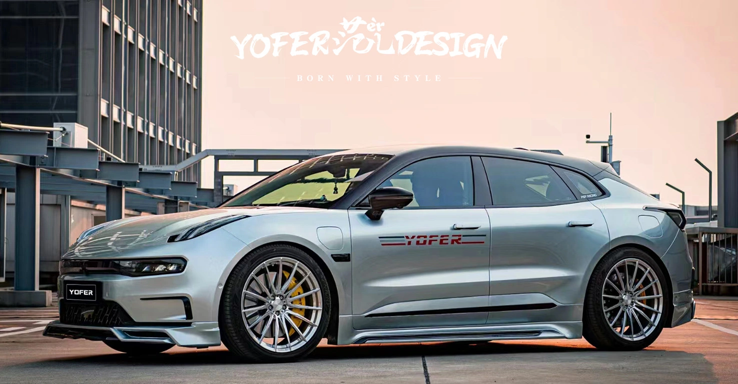 ZEEKR 001 2021 Body Kit Front Lip View