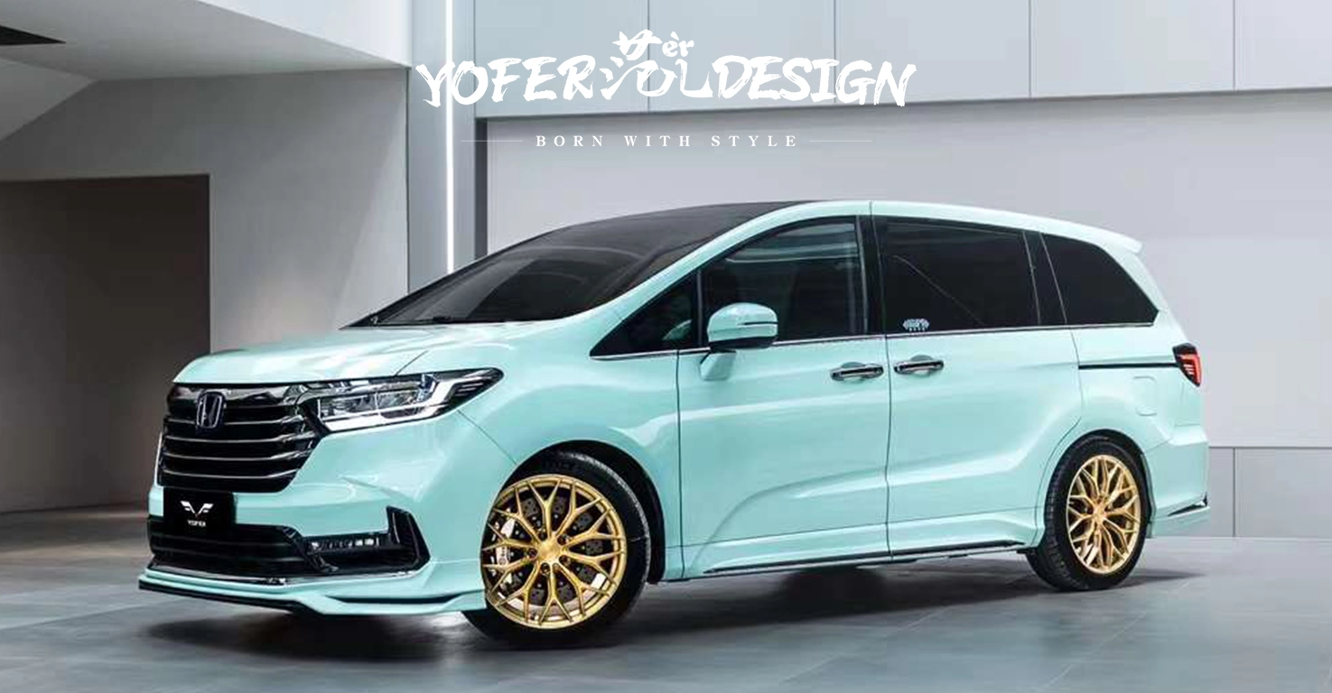 Honda Odyssey 2022 Body Kit Side View