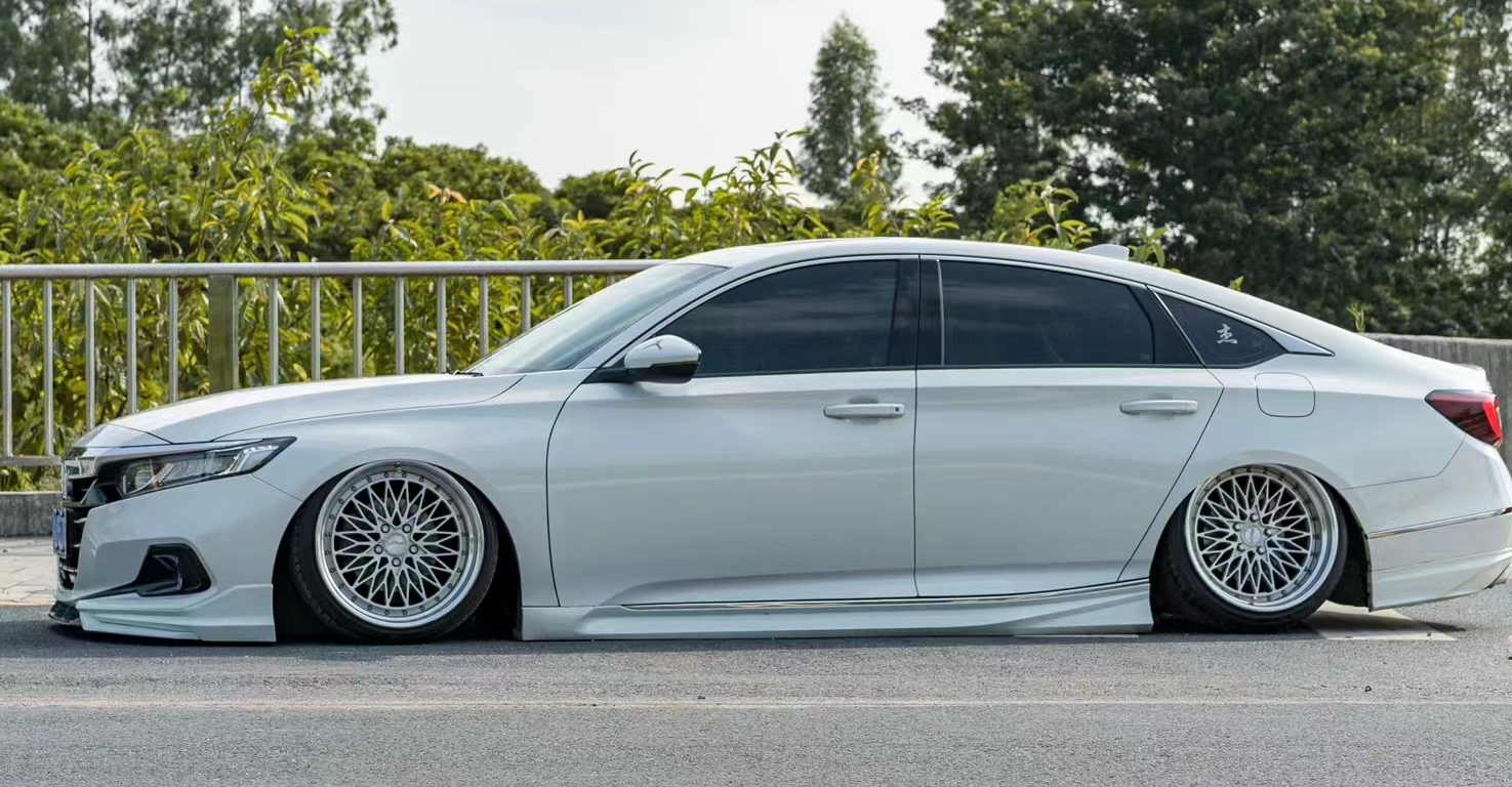 Honda Accord 10th Gen Restyling 2021 Body Kit Side Skirts View