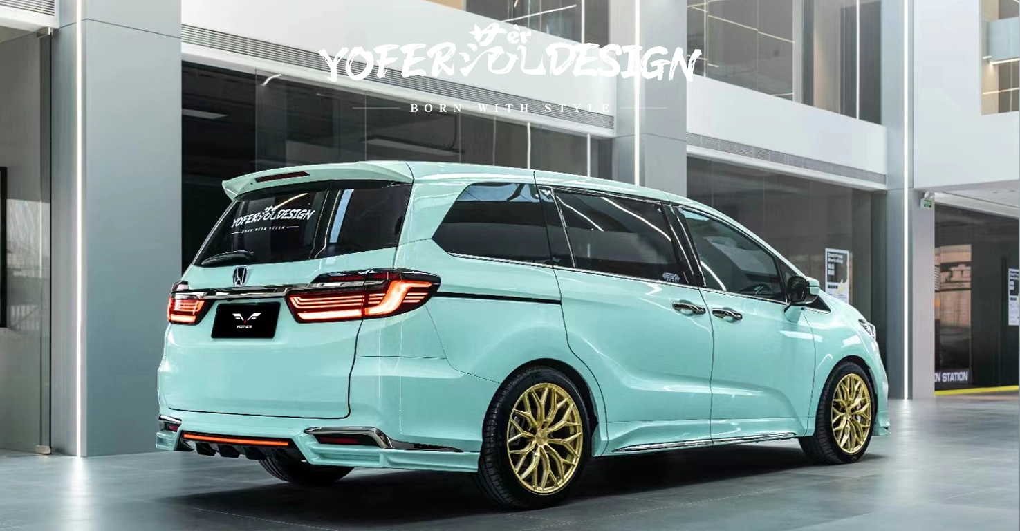 Honda Odyssey 2022 Body Kit Rear View