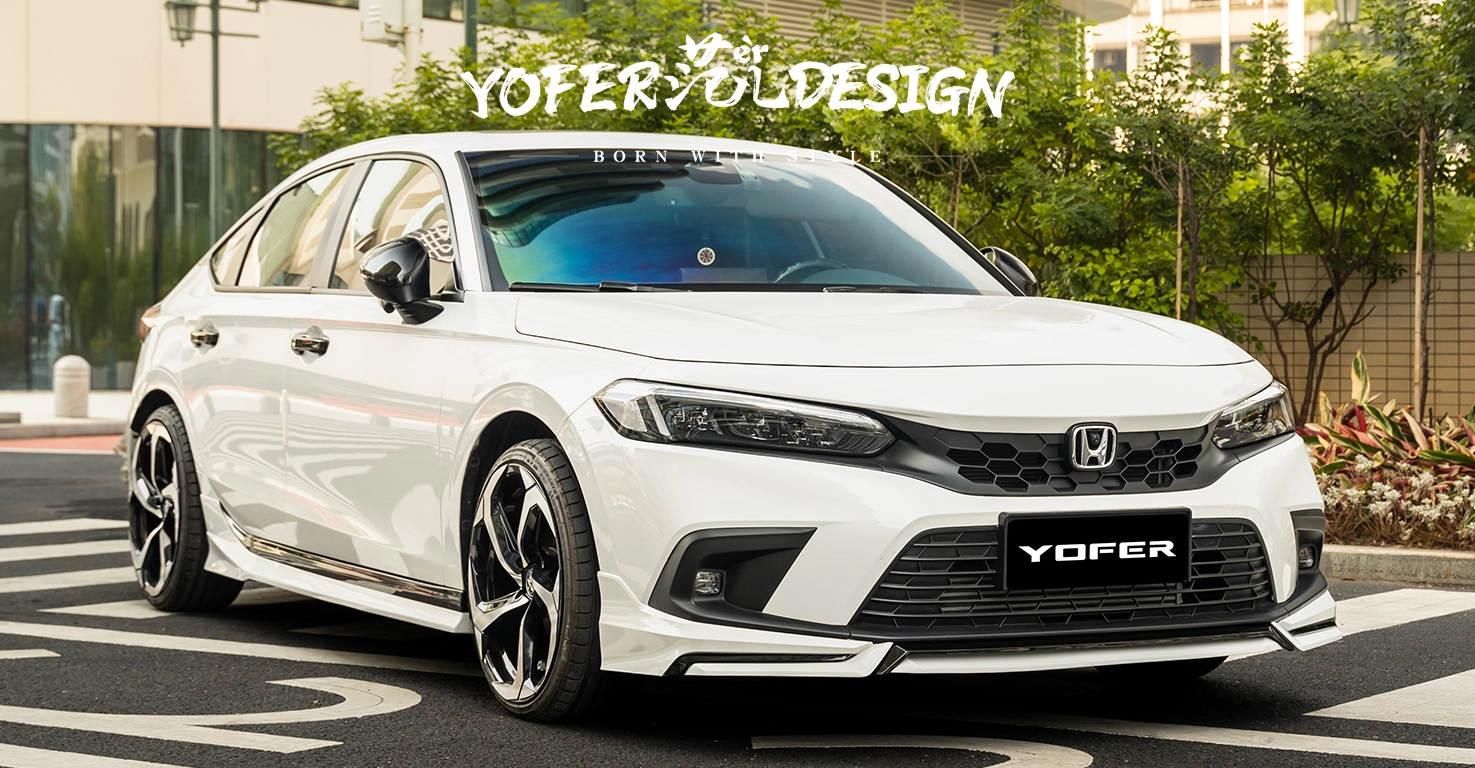 Honda Civic Hatchback 11th Gen 2021 Body Kit Front View