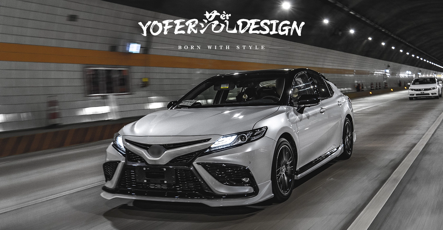 Toyota Camry 2021 SE Body Kit Front Lip View