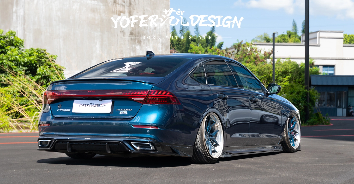 Honda Accord 11th Gen 2023 Body Kit Rear Diffuser