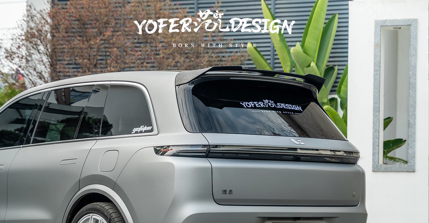 Li L8 2022 Body Kit Style A Rear View