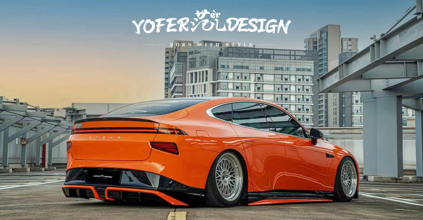 XPENG P7 2021 Body Kit Rear View