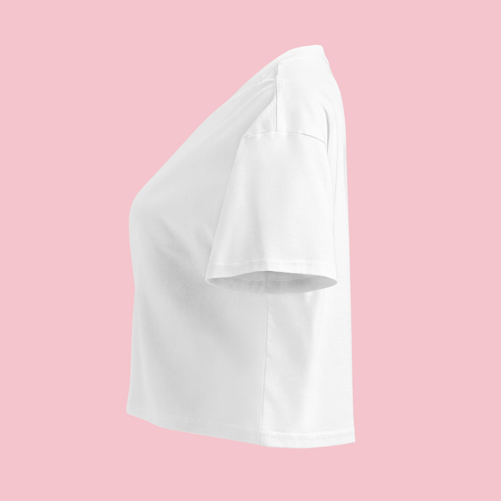 Thumbnail: Women’s crop top - “Feral. Feminist. Fuckable."