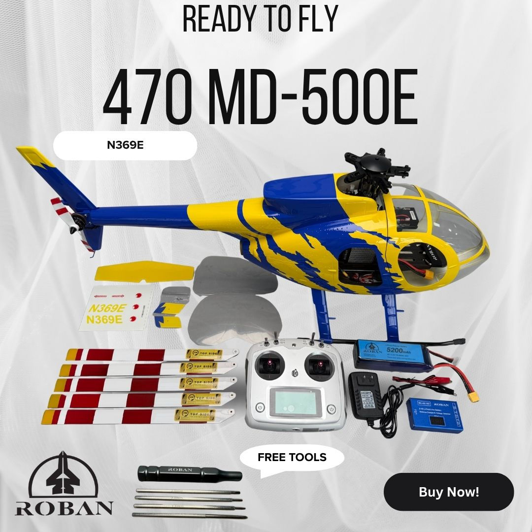 470 RTF MD-500E N369E 5 blade