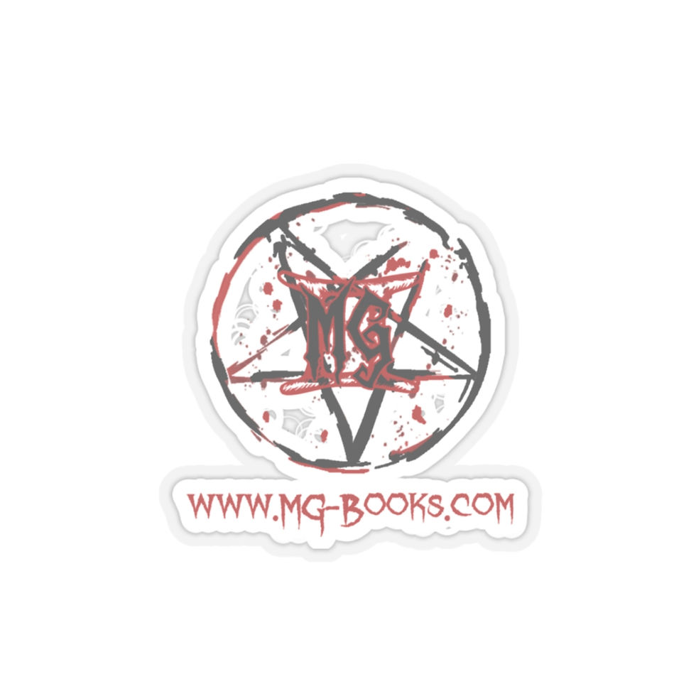 Thumbnail: Pentagram Sticker — MG Books Kiss-Cut