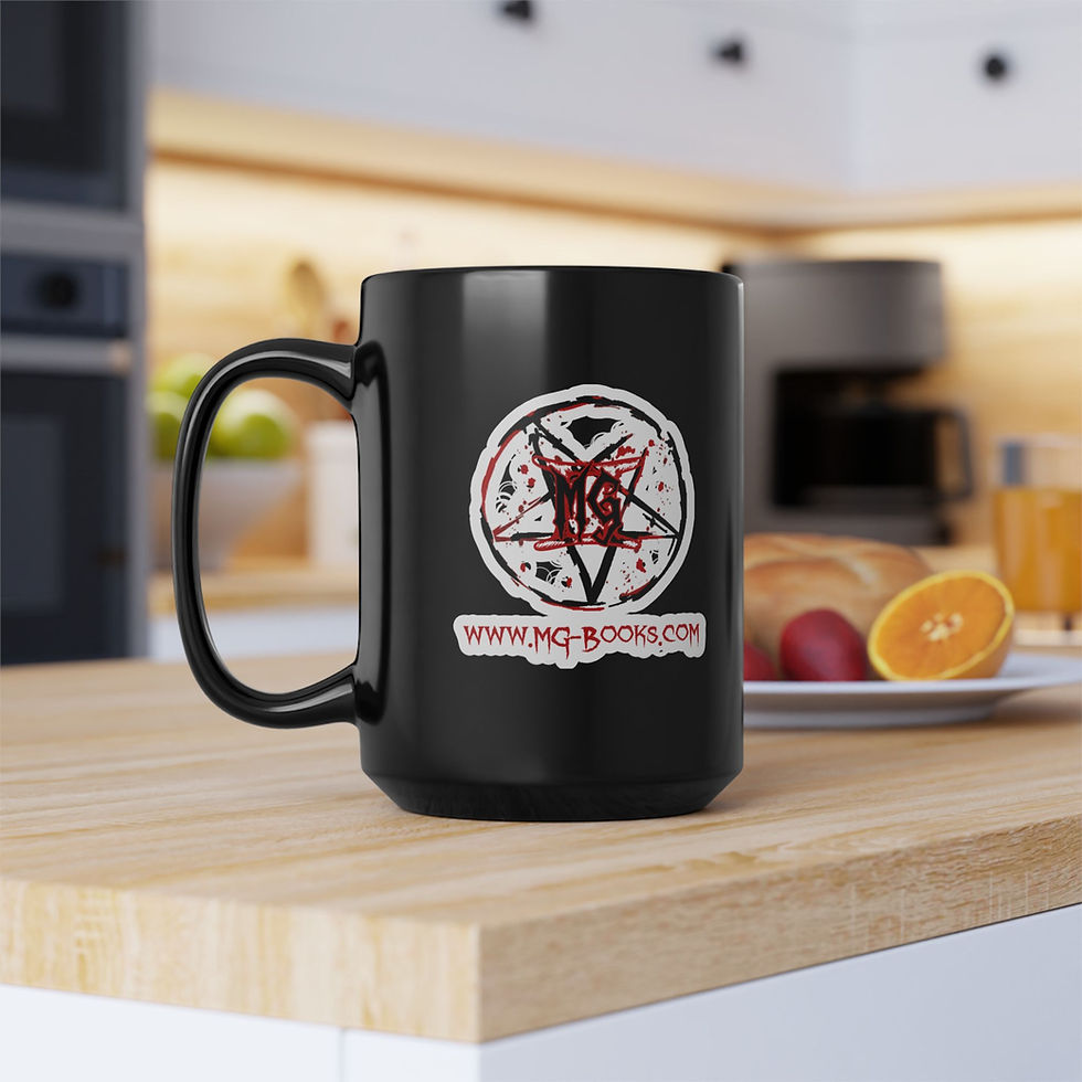Thumbnail: Black Pentagram Logo Mug (15oz)