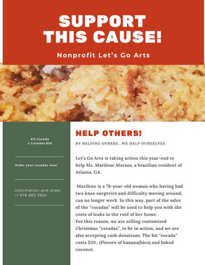 Order your kit cocada now and help people in need!
