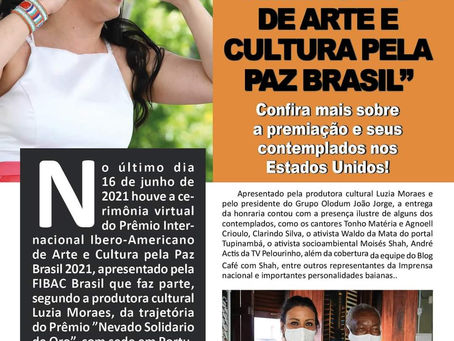 Confiram a coluna "No Topo" na Revista Cia Brasil Atlanta, edição de Julho de 2021.