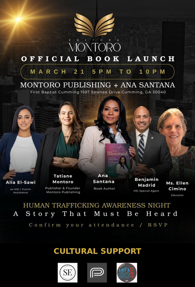 Lançamento oficial do livro Still, I Bloomed