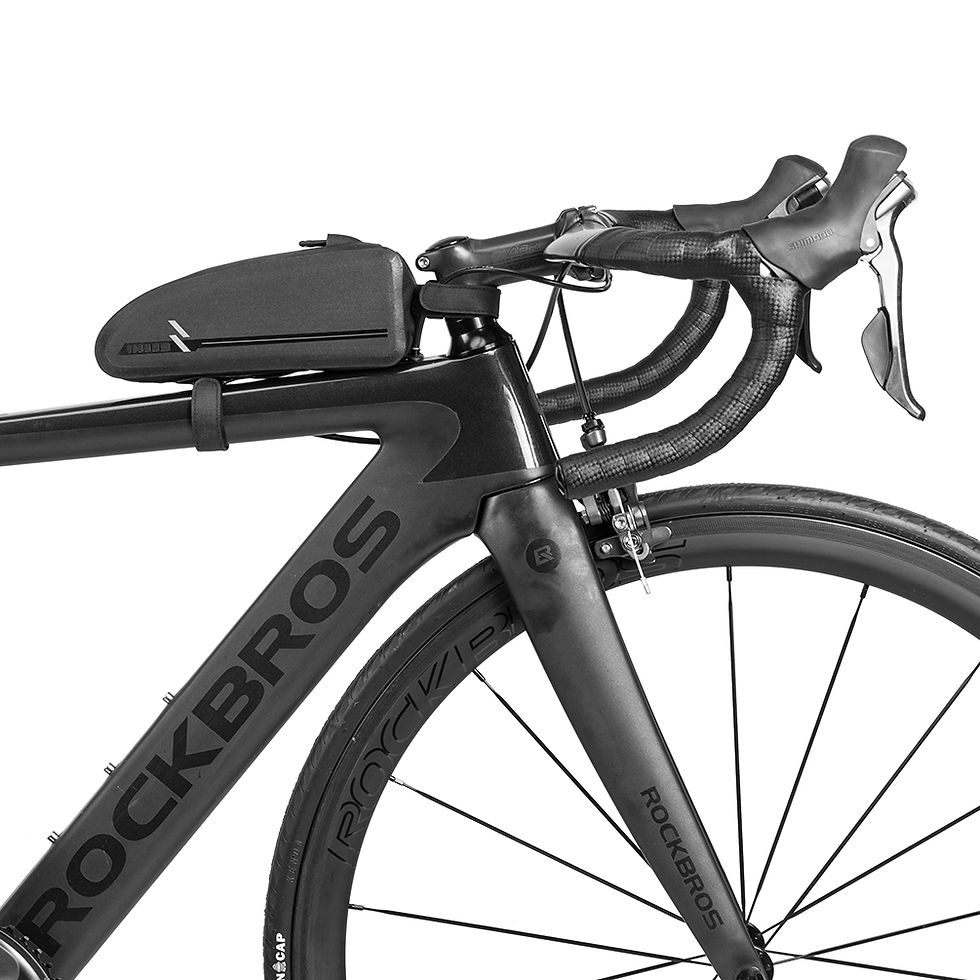 Miniatura: Cycling Accessories Bike Top Tube Bag Bicycle Front Frame Bag Waterproof Pouch