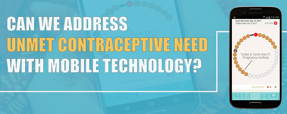 Can we address unmet family planning need with mobile technology?