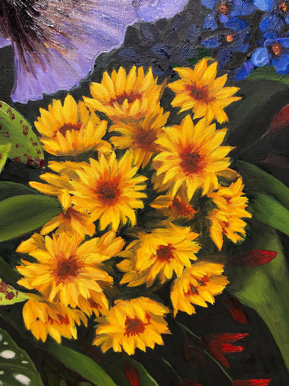 Thumbnail: Flowers in a Blue Vase