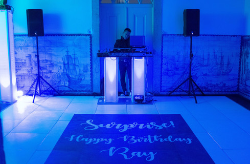Dancefloor for events in Portugal