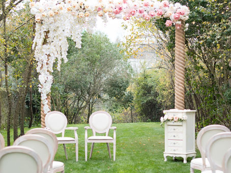 Casamento no jardim em Portugal: um conto de fadas!