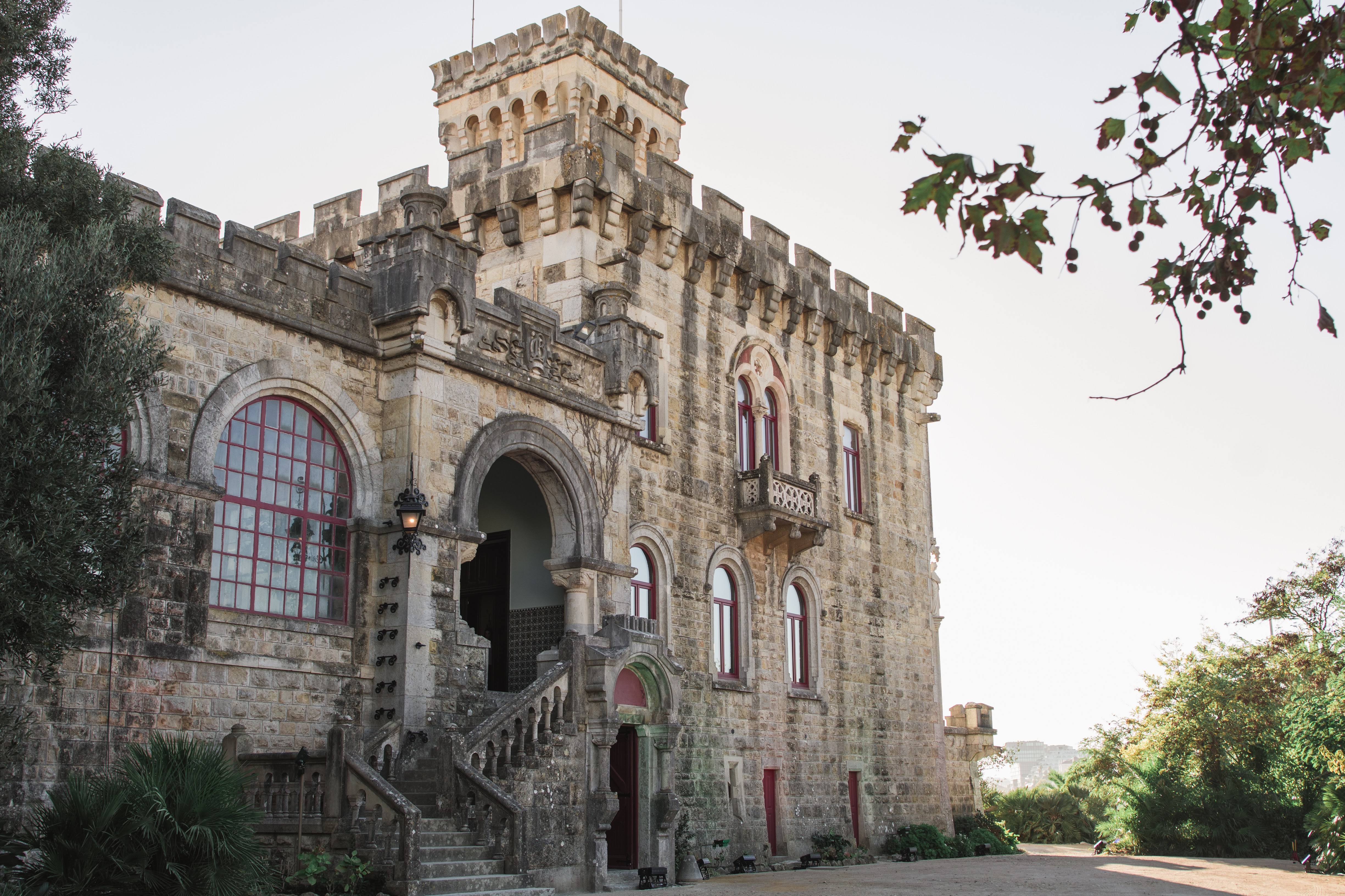 Forte da Cruz beach castle Portugal