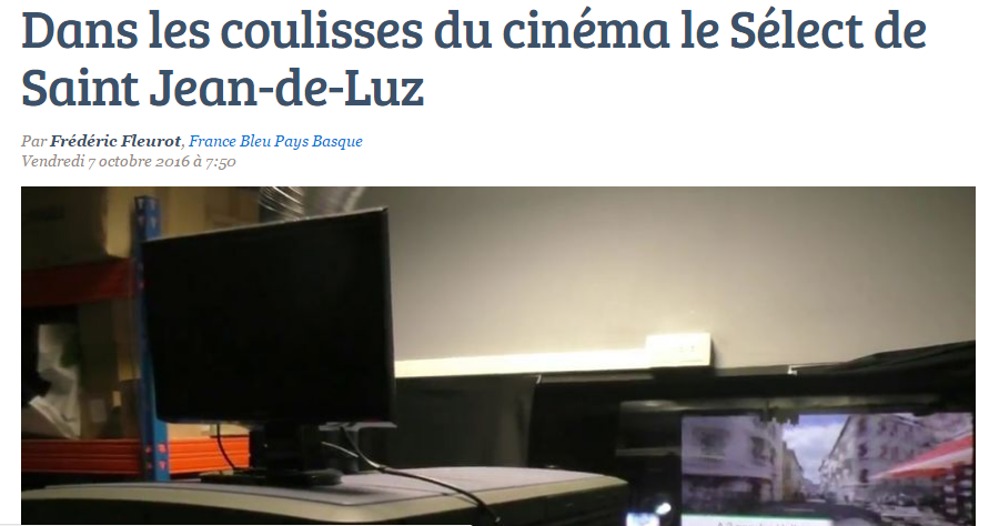 France Bleu Pays Basque 07/10/16