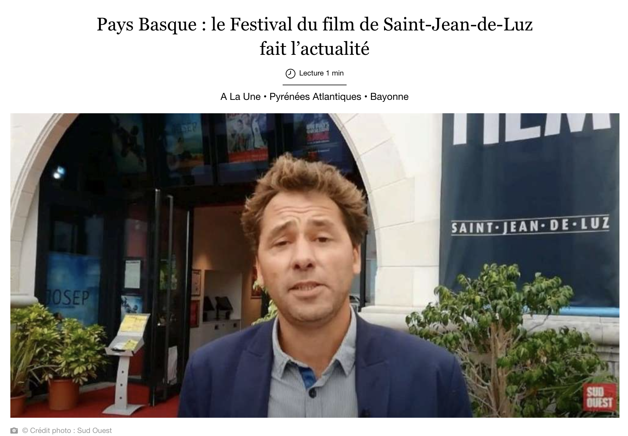 Sud Ouest 10-10-20