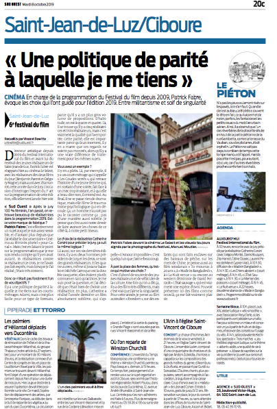 08-10-2019 Sud Ouest