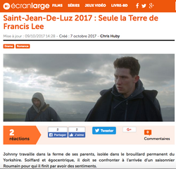 Ecran Large - 7 octobre 2017