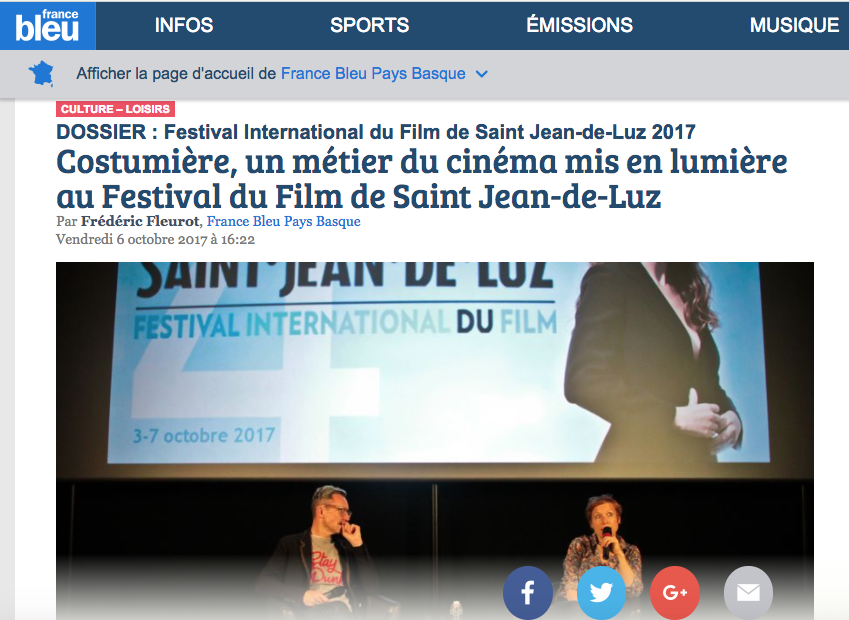 France bleu - 6 octobre 2017