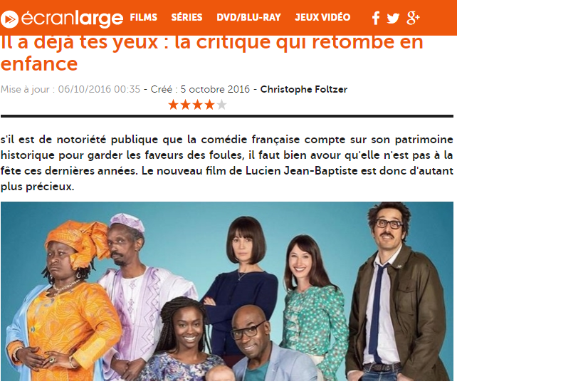 Ecran large du 05/10/16