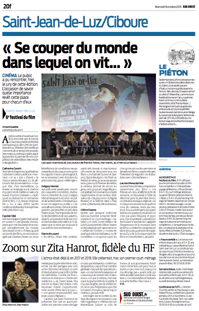 09-10-2019 Sud Ouest
