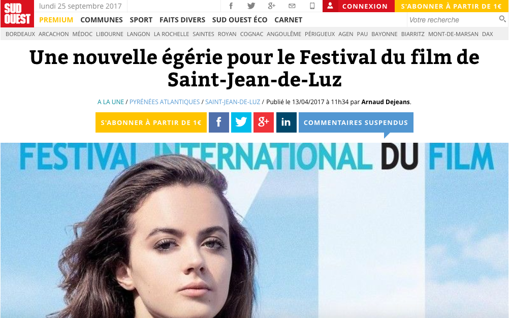 Sud Ouest 13 avril 2017