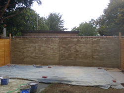 Large wall rendering