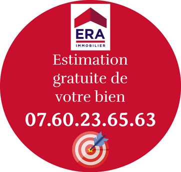 Visuel publicité estimation immobilière - Négociateur immobilier ERA