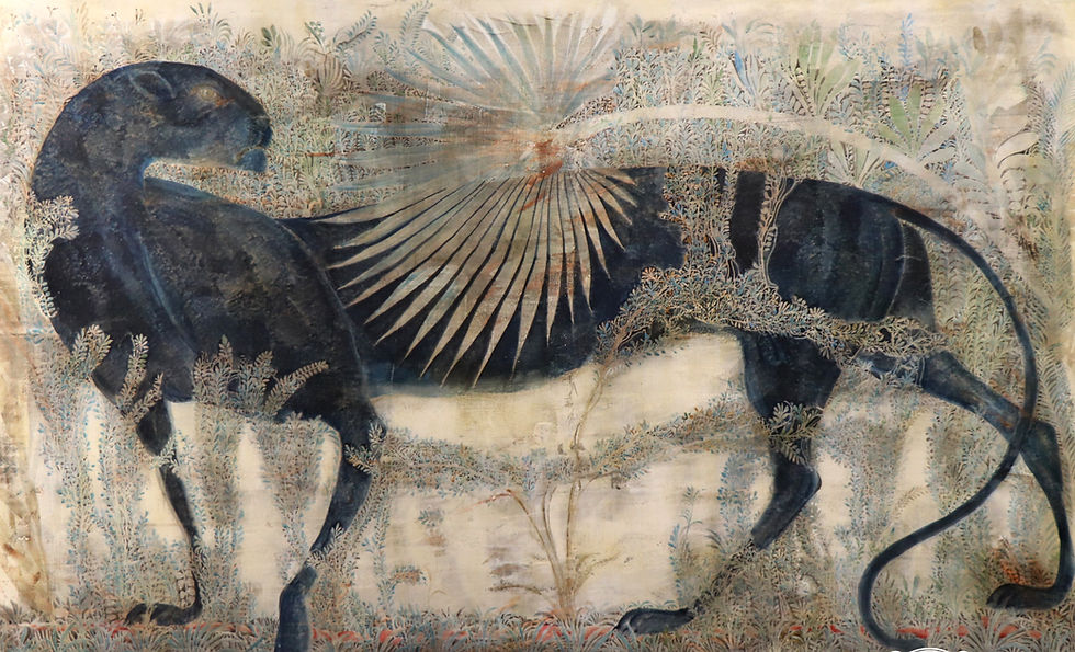 Black Leopard (შავი ავაზა) by Merab ABRAMISHVILI