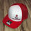 Thumbnail: Sport Hat - Red, Dk Grey & Lt Grey