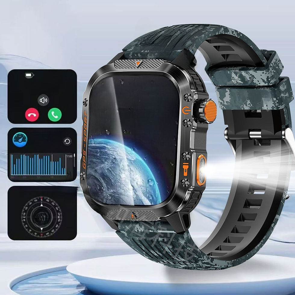 Thumbnail: GPS Smart Watch with Health Monitoring