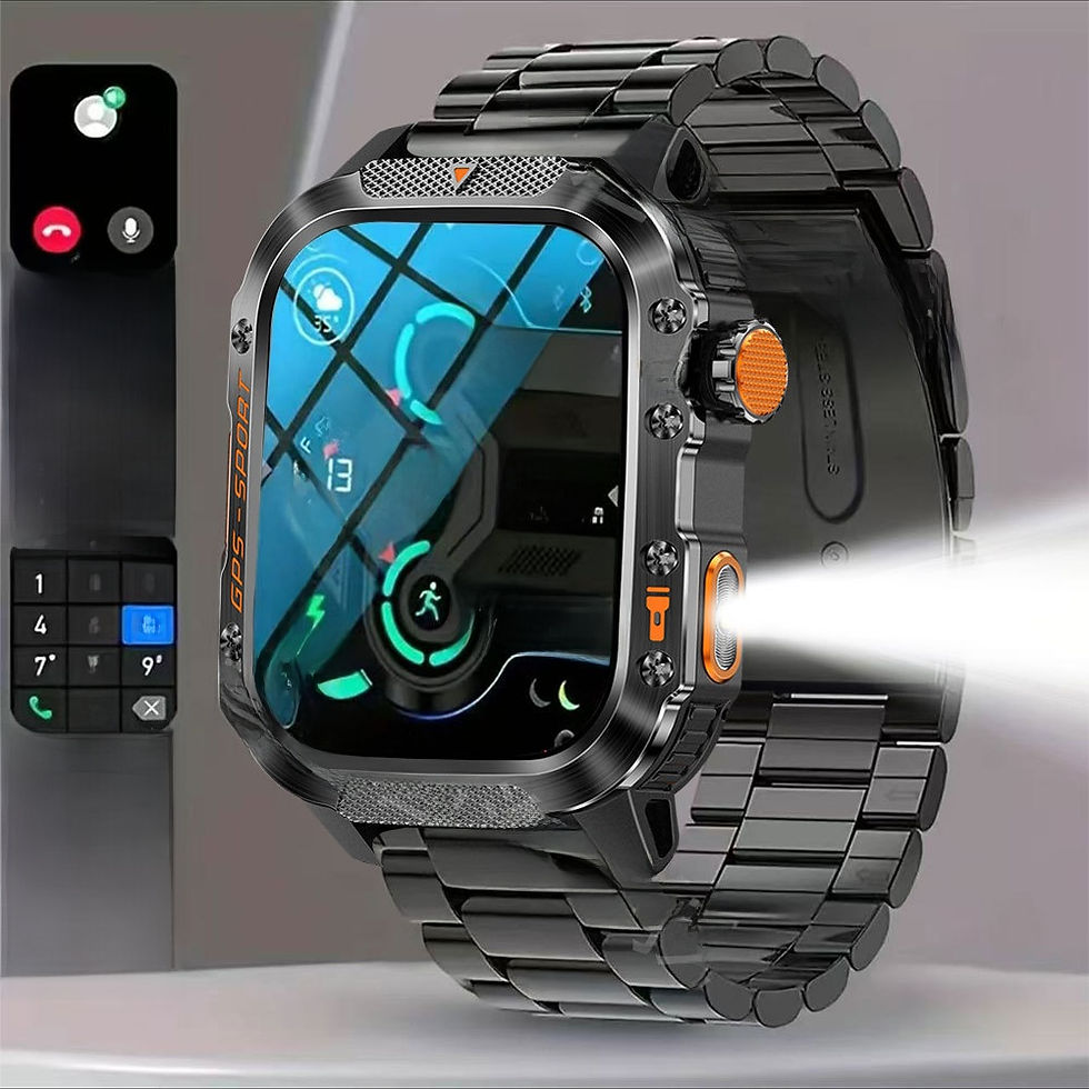 Thumbnail: GPS Smart Watch with Health Monitoring