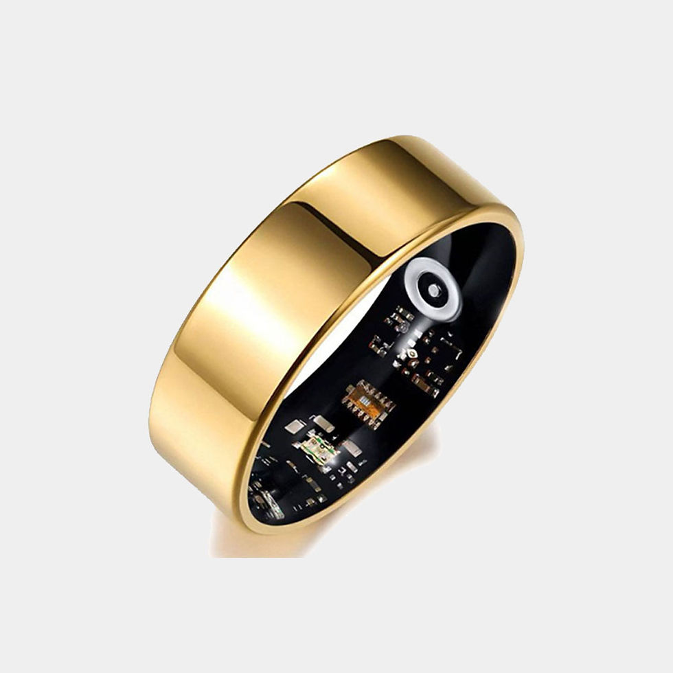 Thumbnail: Smart Fitness Ring with Heart Rate Blood Oxygen Tracking