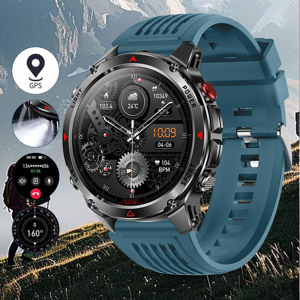 Thumbnail: GPS Smart Watch with Health Monitoring